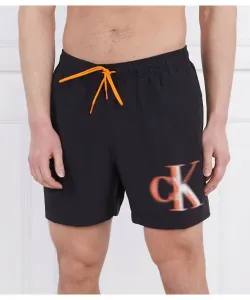 Пляжные шорты Regular fit Calvin Klein Swimwear, черный
