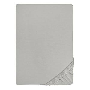 Простыня из тонкого трикотажа 0077144 Biberna, серый