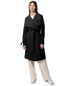 Женский тренч с поясом Soia & Kyo, Black