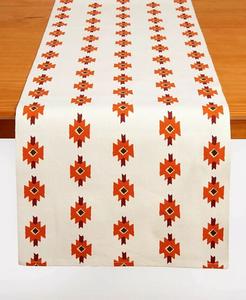 Настольная дорожка Mesa, 72 x 14 дюймов Tableau, оранжевый