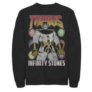 Мужской винтажный свитшот Thanos Infinity Stones Marvel
