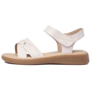 JOSINY Женские сандалии на одной застежке 3 см экрю, цвет Ecru