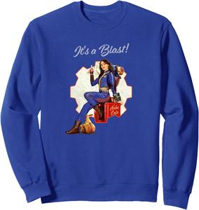 Лучшая! Толстовка, синяя Fallout