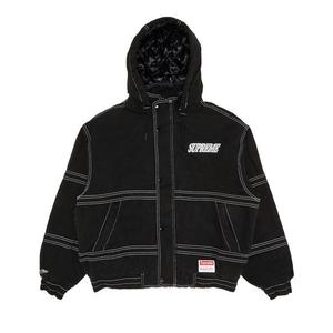 Куртка Supreme x Mitchell & Ness Twill Stadium Jacket, Black