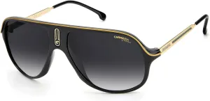 Солнцезащитные очки Carrera унисекс для взрослых Carrera в стиле Safari65/N Shield, Black/Grey Shaded