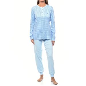 Klp1 зимняя пижама с длинными рукавами Kisses And Love, синий