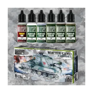 Dust 1947 — набор зимних камуфляжных красок, Paint - Paint & Ink Sets