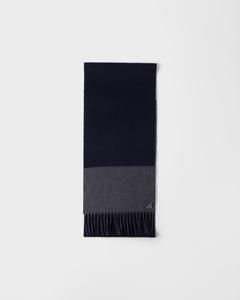 Кашемировый шарф Prada, синий
