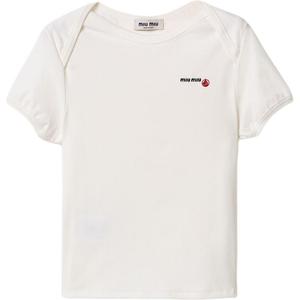 Футболка Petit Bateau Jersey MIU MIU, белый