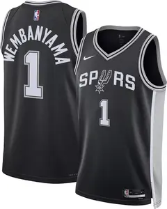 Джерси Nike Adult San Antonio Spurs Victor Wembanyama #1 Icon