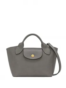 Мини-сумка Épure с верхней ручкой Longchamp, серый