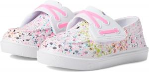 Детские туфли без шнурков Bahama Float Boat Jr с принтом Sperry, белый