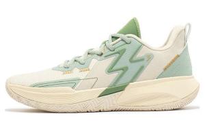 Баскетбольные кроссовки Big3 Team мужские с низким верхом бежевые/зеленые 361°