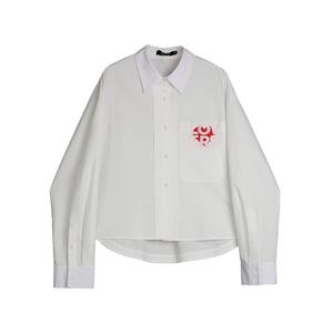 Рубашка женская Lapel Moderate ELLE, белый