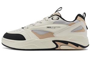 Кроссовки XTEP Skateboarding Shoes Men Low-top White/Brown, коричневый