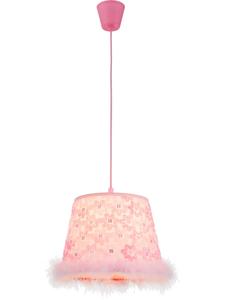 Подвесной светильник TARSO розового цвета Globo lighting