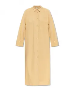 Платье-Рубашка с собакой By Malene Birger, бежевый