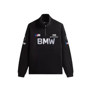 Флисовая толстовка X Bmw с молнией на четверть KITH, черный