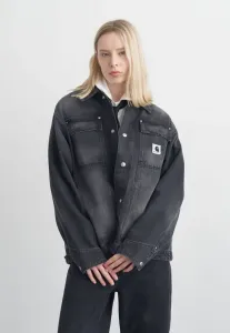 Арктическая куртка, джинсовая куртка Carhartt Wip, Black Grind Washed