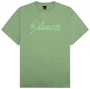 Футболка Pleasures Scrawl "Матча", зеленый