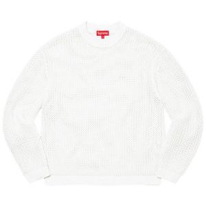 Свитер Supreme Open Knit Smallbox Sweater, White