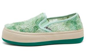 Туфли женские повседневные Women's Casual Shoes Women's Low-Top Joy&Mario, зеленый