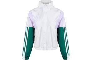 Adidas Neo Куртка женская бело-зеленая, White/Forest Green