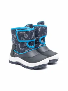 Зимние ботинки Flanfil Geox Kids, синий