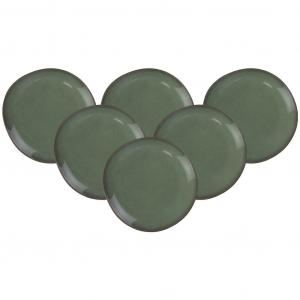 Подобно. от Villeroy & Boch Завтрашняя тарелка Завтрашняя тарелка Lave Ø 23 см, набор из 6 шт. Like. By Villeroy & Boch, зеленый