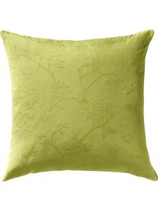Erwin Müller Жаккардовая наволочка из смесовой хлопковой ткани Arnsberg, яблочно-зеленого цвета
