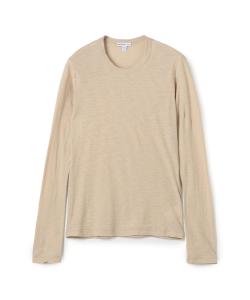 Пуловер из джерси с длинными рукавами Slub WUA3361