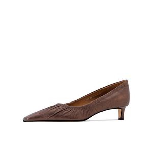 Shesrim Женские туфли на высоком каблуке серебристо-коричневые, цвет Brown