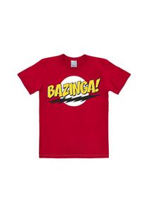 Футболка Easyfit «Теория большого взрыва» — Bazinga! LOGOSHIRT, красный