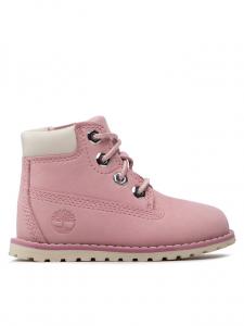 Ботильоны на шнуровке Timberland, розовый