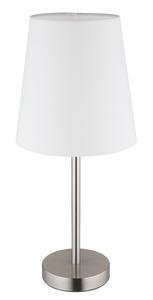 Настольная лампа Globo черный, белый диаметр/высота: 20/45 см