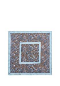 Шарф Oscar Jacobson, светло-голубой