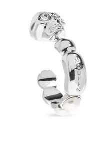 Серьга в виде черепа Alexander Mcqueen, серебристый