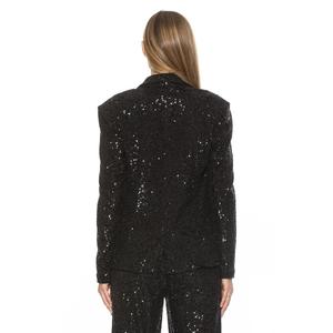 Женская удлиненная двубортная куртка ALEXIA ADMOR Abbi ALEXIA ADMOR, черный