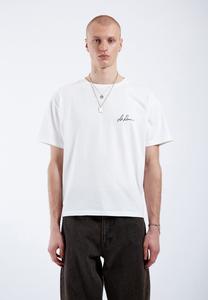 Футболка Dr.Denim BACE TEE, Off White Small Script/White