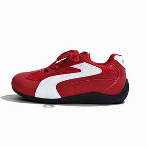 RENBEN Нескользящие, износостойкие, легкие, низкие повседневные туфли, женские, красные