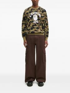 Толстовка с камуфляжным принтом A BATHING APE Ape Head, нейтральный