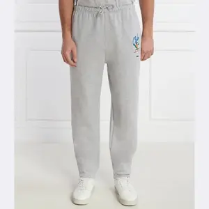 Спортивные брюки свободного кроя Lacoste, серый