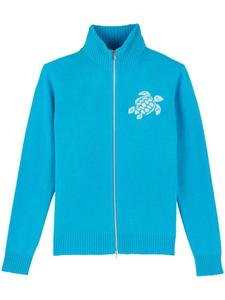 Свитер с логотипом Vilebrequin, синий