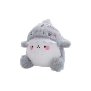 Милый брелок с акулой в яйце, высота 12 см YUEMIXIONG, серый