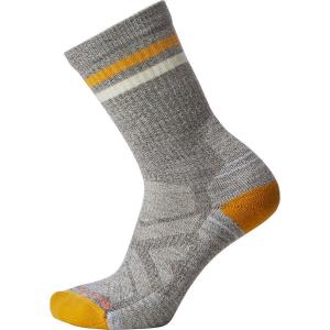 Женская футболка Performance Hike Light Cushion Tube Stripe Crew Smartwool Smartwool, Taupe/Natural Marl