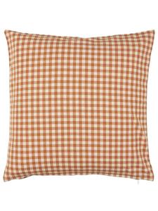 Наволочка из хлопка Viggo в клетку коричневого цвета IB Laursen