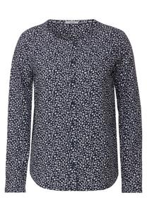 Блузка CECIL Dobby, темно-синий