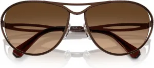 Женские солнцезащитные очки-авиаторы Swarovski Sk7028, Brown/Brown Gradient