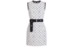 Новые квартальные продукты LV Платье без рукавов женское белое Louis Vuitton