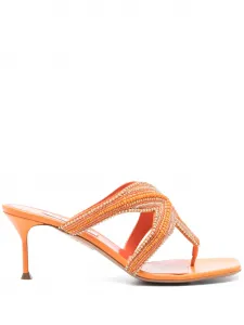 Мюли Reef Star 65 Aquazzura, оранжевый